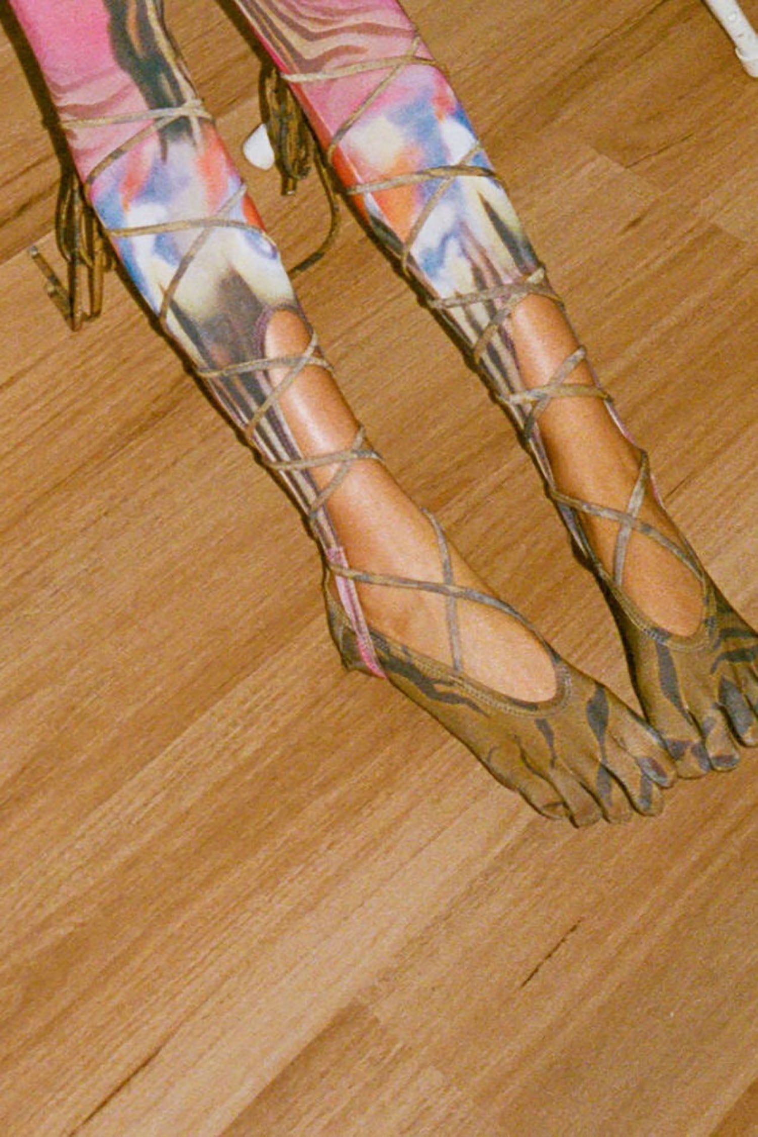 toe socks, made in los angeles, lisa danbi park