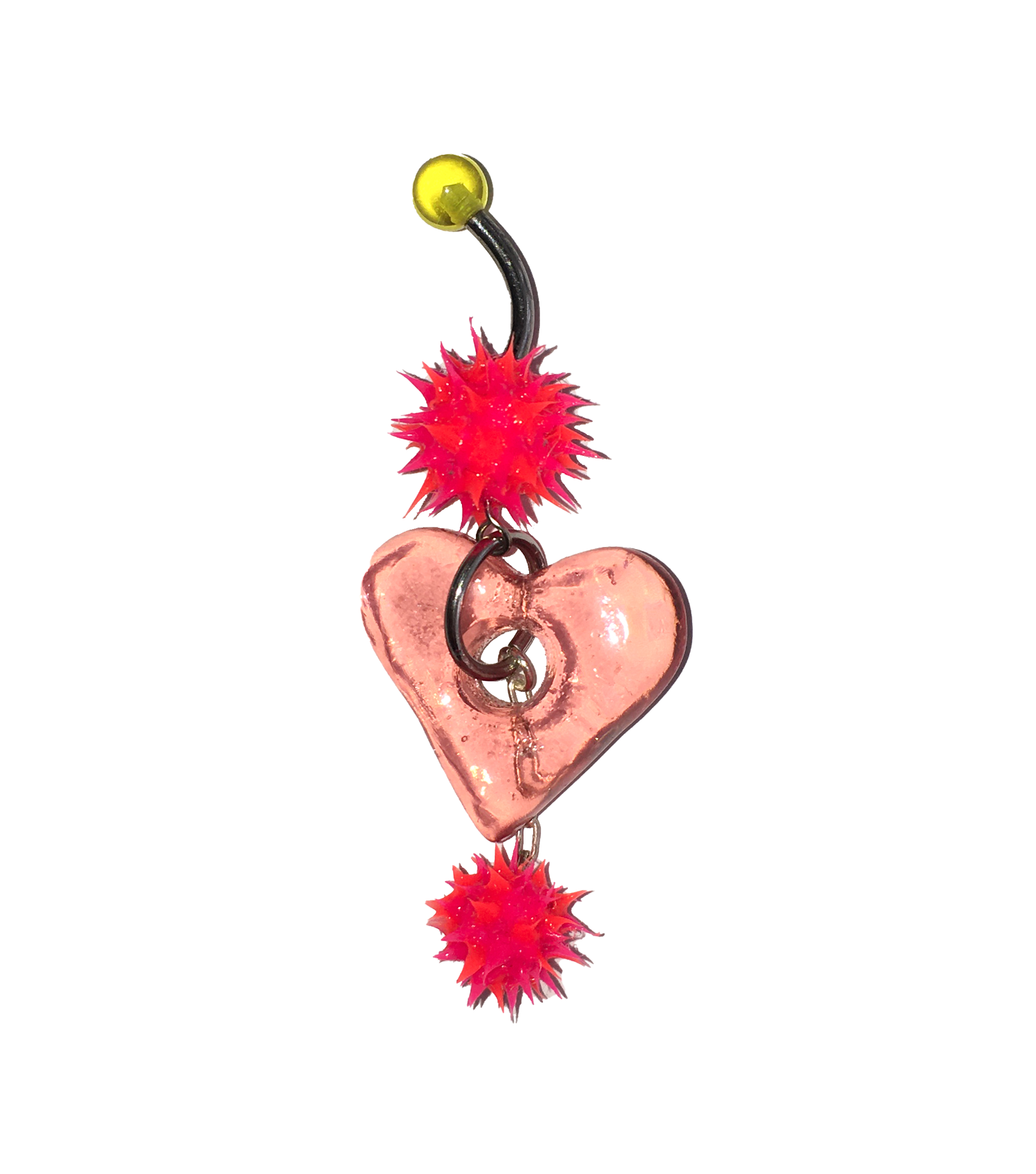 Joey Shares, Resin Earrings, Handmade, Los Angeles, Kathleen, Shop Kathleen, resin, jewelry, flower, charms, handmade, beads, heart, y2k, belly ring, navel piercing, navel ring, jewelry, star child