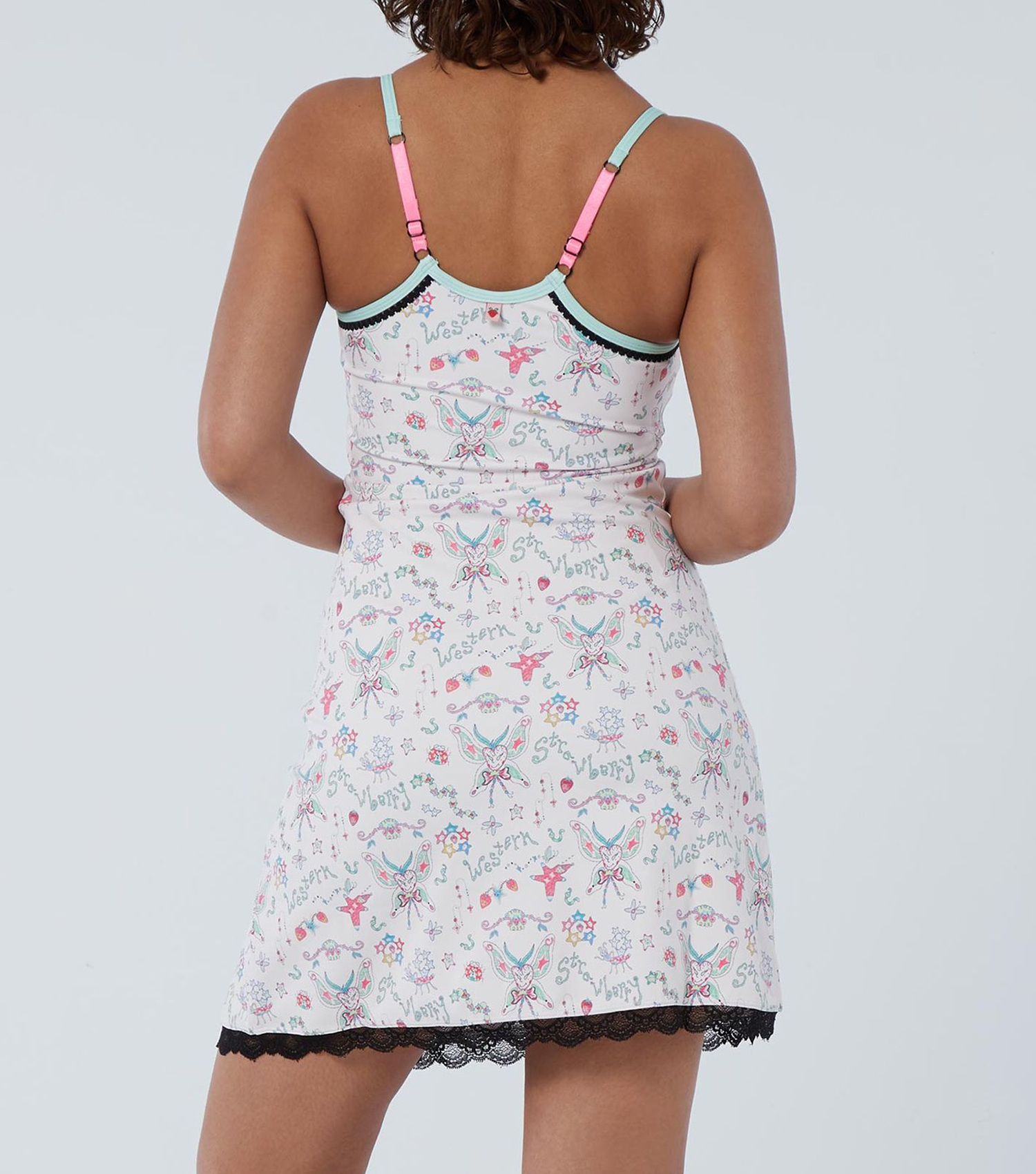 strawberry slip dress Mimi Exercise Slip Dress – Kathleen