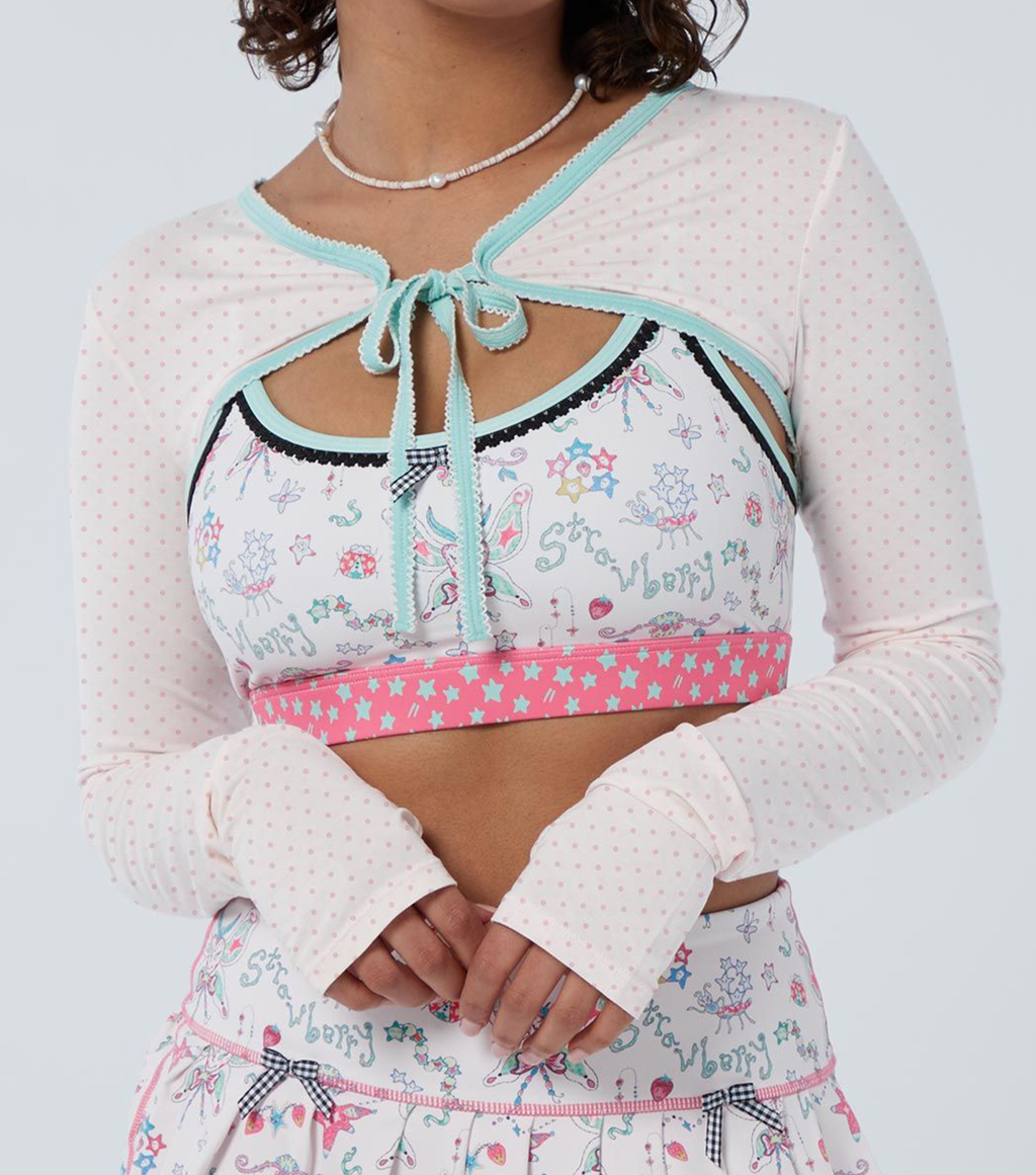 strawberry western, shop kathleen, ballet shrug