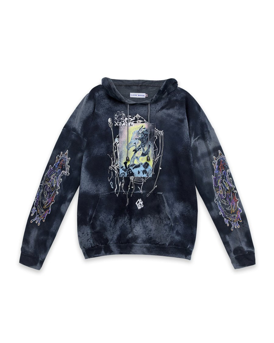 hoodie, night realm hoodie, claire barrow, cmyk
