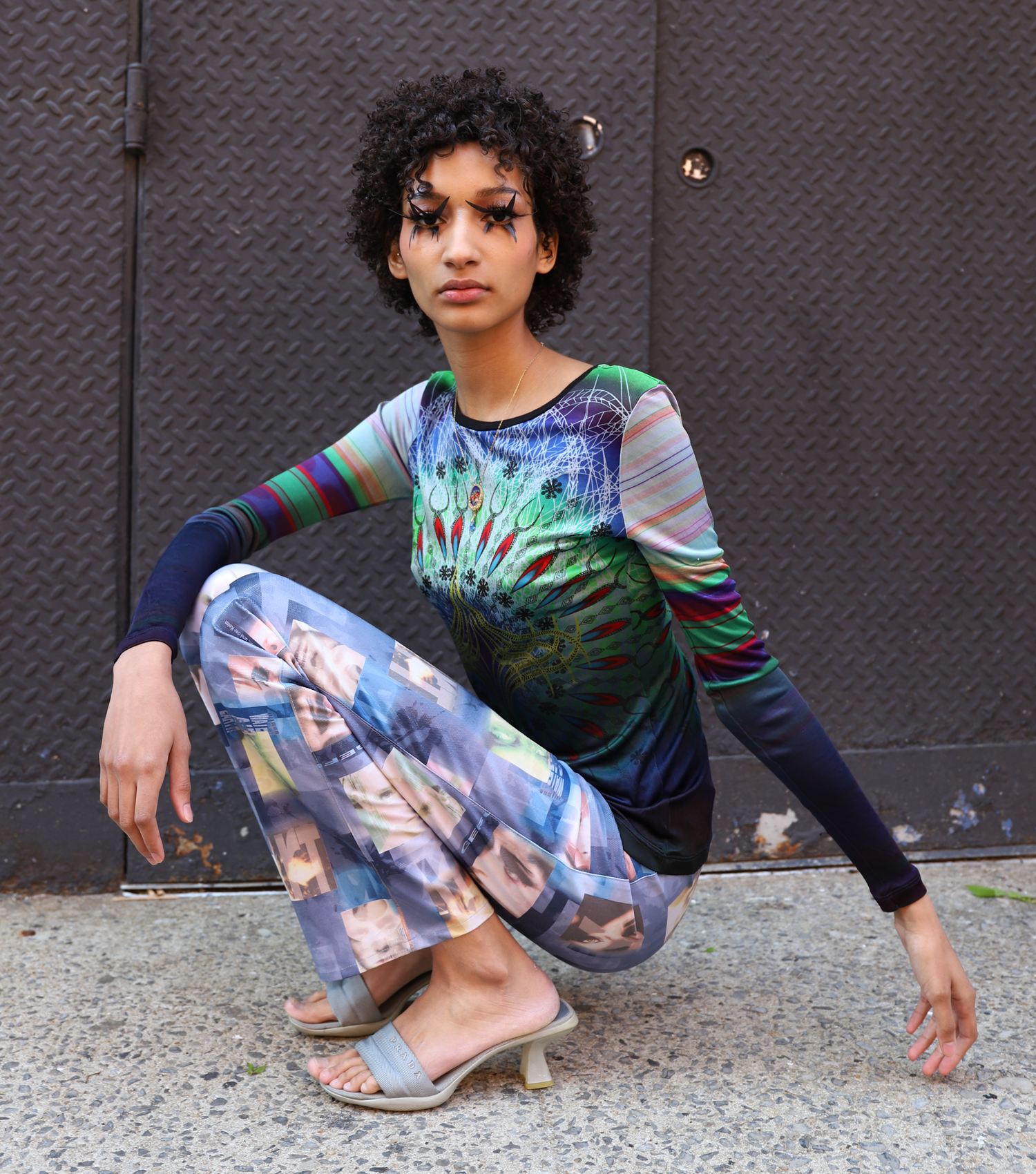Custo Barcelona Psychedlic Top
