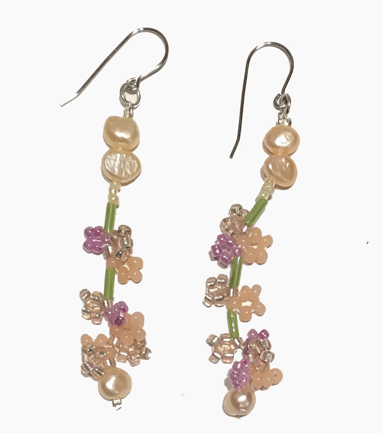 Homejob, Homejob the Label, Shop Kathleen, Kathleen, Los Angeles, Handmade, Pearls, Pearl Earrings, Sustainable, Beaded Earrings