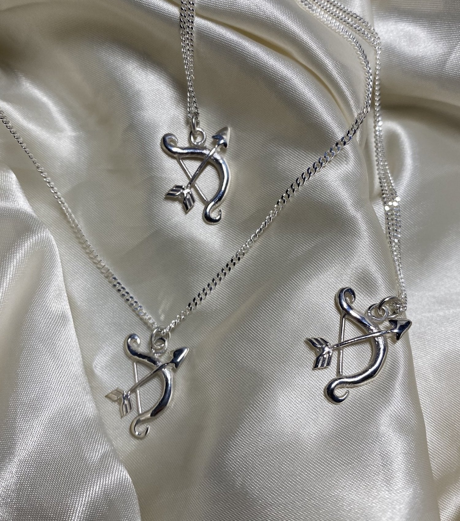 mgn jwl, Megan Baker, Jewelry, Australia, Sterling Silver, Urchin Heart, Gemstones, Kathleen, Shop Kathleen, Los Angeles, Kathleen, Boutique, Bow & Arrow Necklace, Cupid Necklace, Defence Necklace