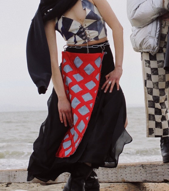 Hanan Sharifa, Belt, Skirt, Kathleen, Kathleen Los Angeles, Boutique, Chain, Halter