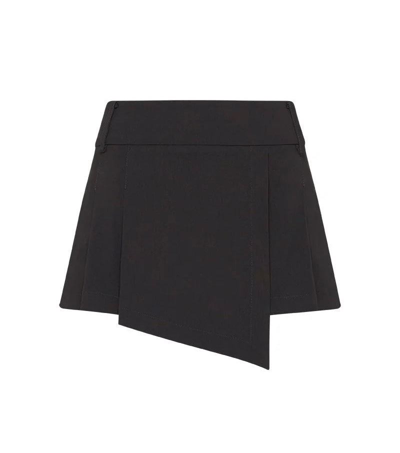 Mini B Skirt, mini skirt, tennis skirt, australian designer, independent fashion, independent designer, independent boutique, handmade, benagline skirt, independent fashion, handmade skirt,  asymmetrical skirt, , Karla Laidlaw, karlalaidlaw, Kathleen, Shop Kathleen