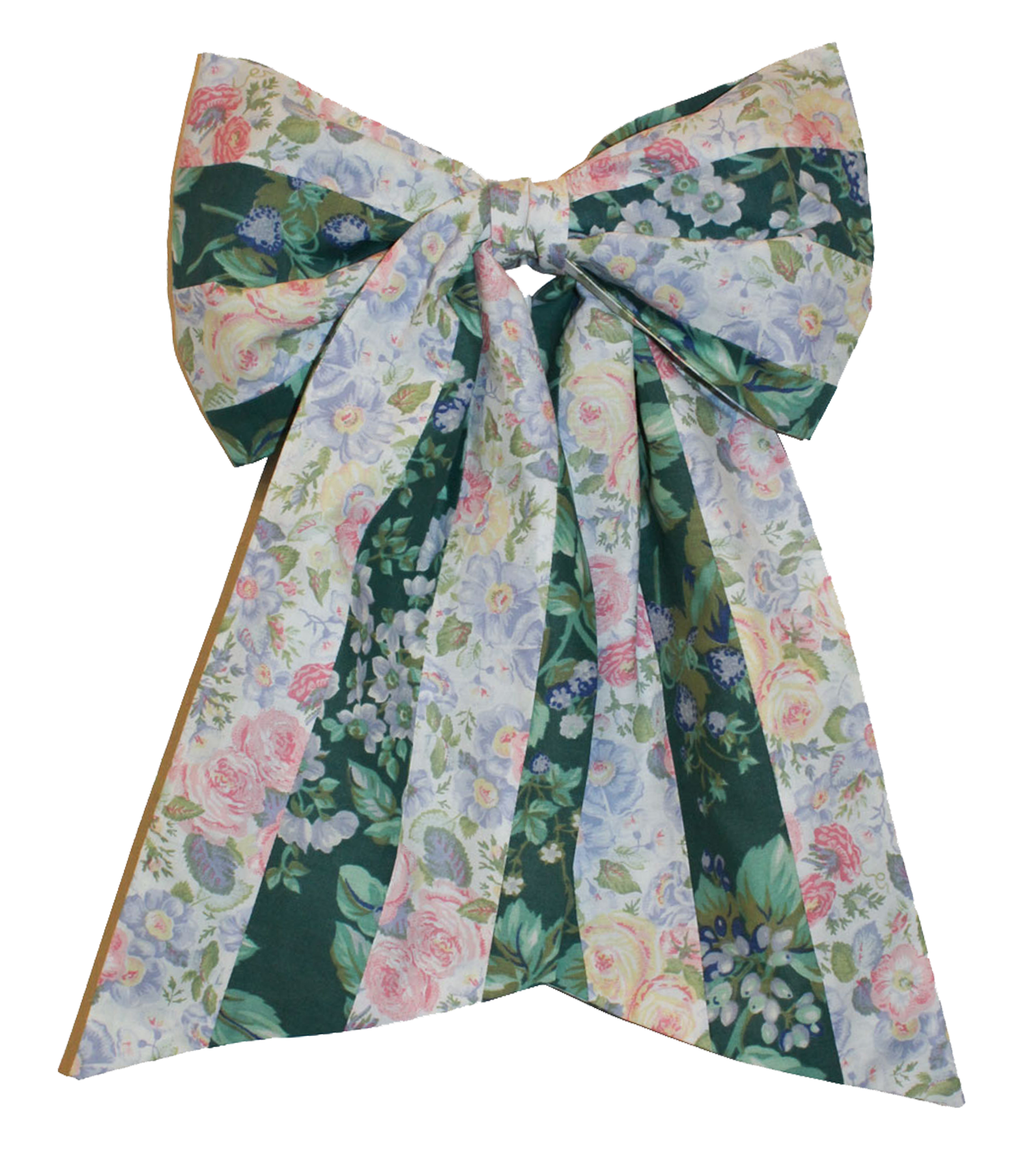 kathleen, kathleen los angeles, independent boutique, independent artist, independent designer, handmade, los angeles boutique, heather stanko, giant hair bow, hair clip, hair clip bow, vintage bow clip, vintage fabric bow, upcycled bow, hair accessories, vintage bows, vintage hair clip, shop Kathleen, oversized bow, cotton ribbon, hair ribbon