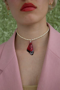 Pearl necklace, choker, kunst, shop kunst, kathleen, shop kathleen, los angeles