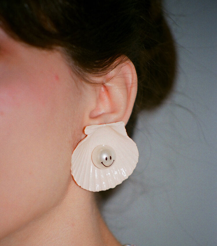 kunst, shop kunst, shell earring, sustainable, recycled, upcylcing, kathleen, shop kathleen, los angeles, boutique