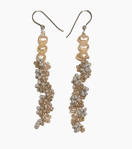 Homejob, Homejob the Label, Shop Kathleen, Kathleen, Los Angeles, Handmade, Pearls, Pearl Earrings, Sustainable, Beaded Earrings