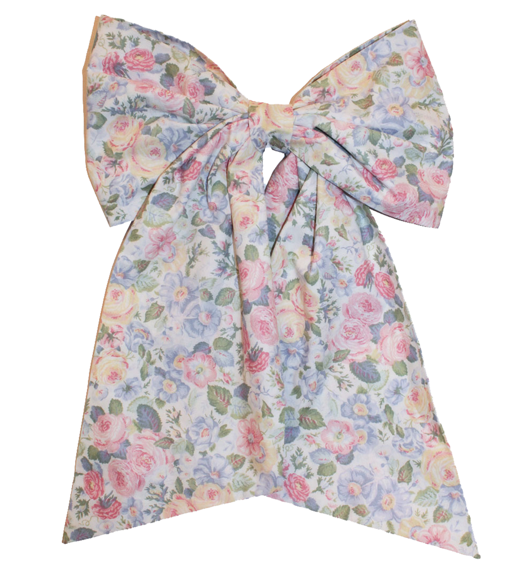 kathleen, kathleen los angeles, independent boutique, independent artist, independent designer, handmade, los angeles boutique, heather stanko, giant hair bow, hair clip, hair clip bow, vintage bow clip, vintage fabric bow, upcycled bow, hair accessories, vintage bows, vintage hair clip, shop Kathleen, oversized bow, cotton ribbon, hair ribbon