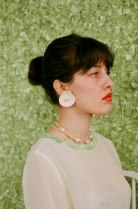 kunst, shop kunst, shell earring, sustainable, recycled, upcylcing, kathleen, shop kathleen, los angeles, boutique