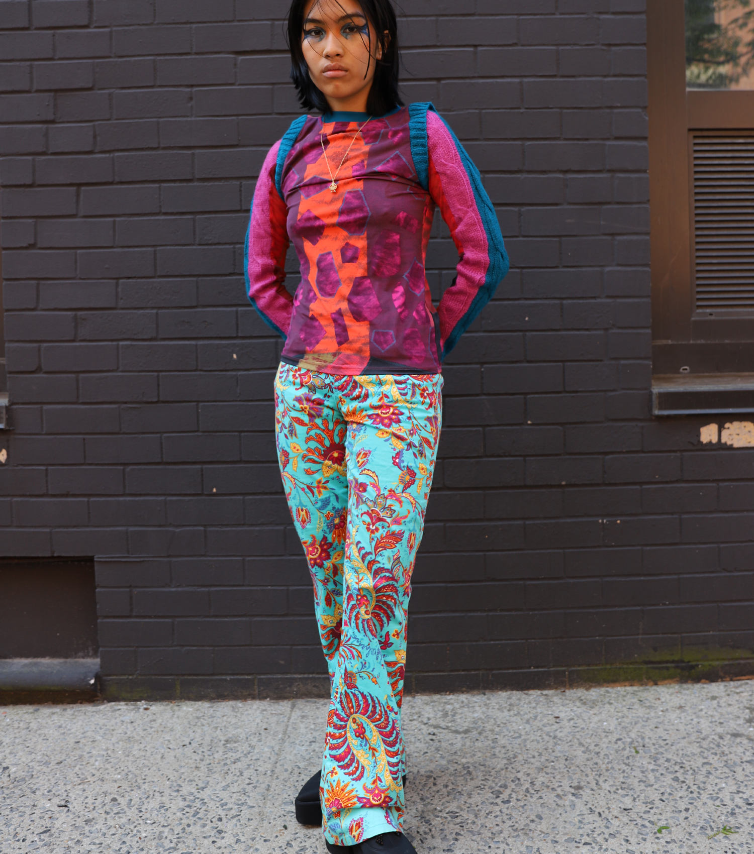 Moschino Floral Pants