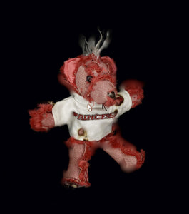 Dean Hoy, Bears Who Care, London Artist, Independent Artist, Independent Designer, Soft Toys, Soft Sculptures, Soft Art, Handmade Toys, Teddy Bear, Kathleen, Kathleen Los Angeles. Los Angeles Boutique, Independent Boutique, Independent Fashion, Sustainable, Upcycled, Recycled Toys