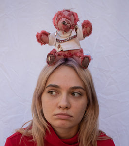 Dean Hoy, Bears Who Care, London Artist, Independent Artist, Independent Designer, Soft Toys, Soft Sculptures, Soft Art, Handmade Toys, Teddy Bear, Kathleen, Kathleen Los Angeles. Los Angeles Boutique, Independent Boutique, Independent Fashion, Sustainable, Upcycled, Recycled Toys