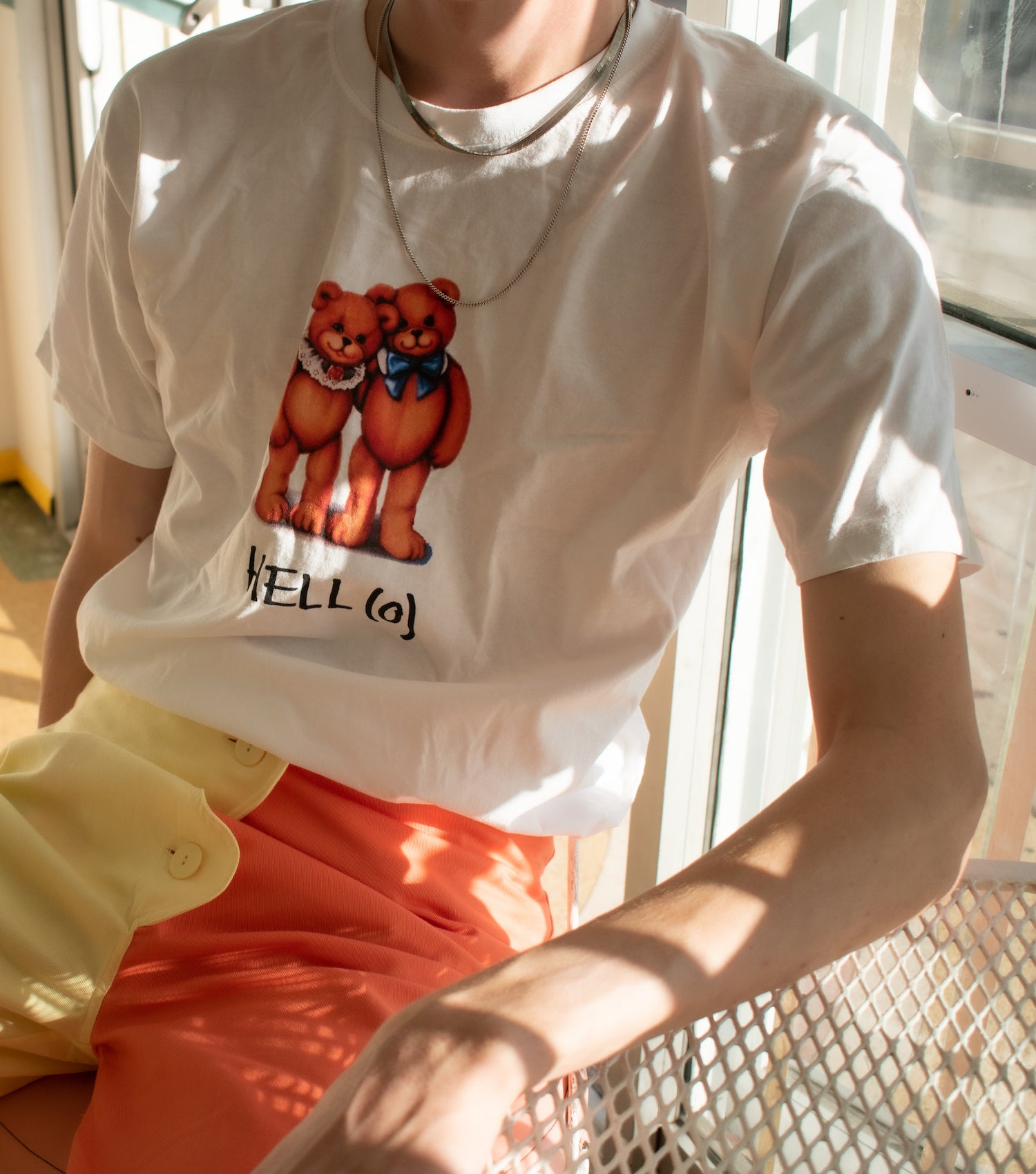 mc hardcore, hell (o) tee, teddy bear, cotton t-shirt, cotton, tee, t-shirt