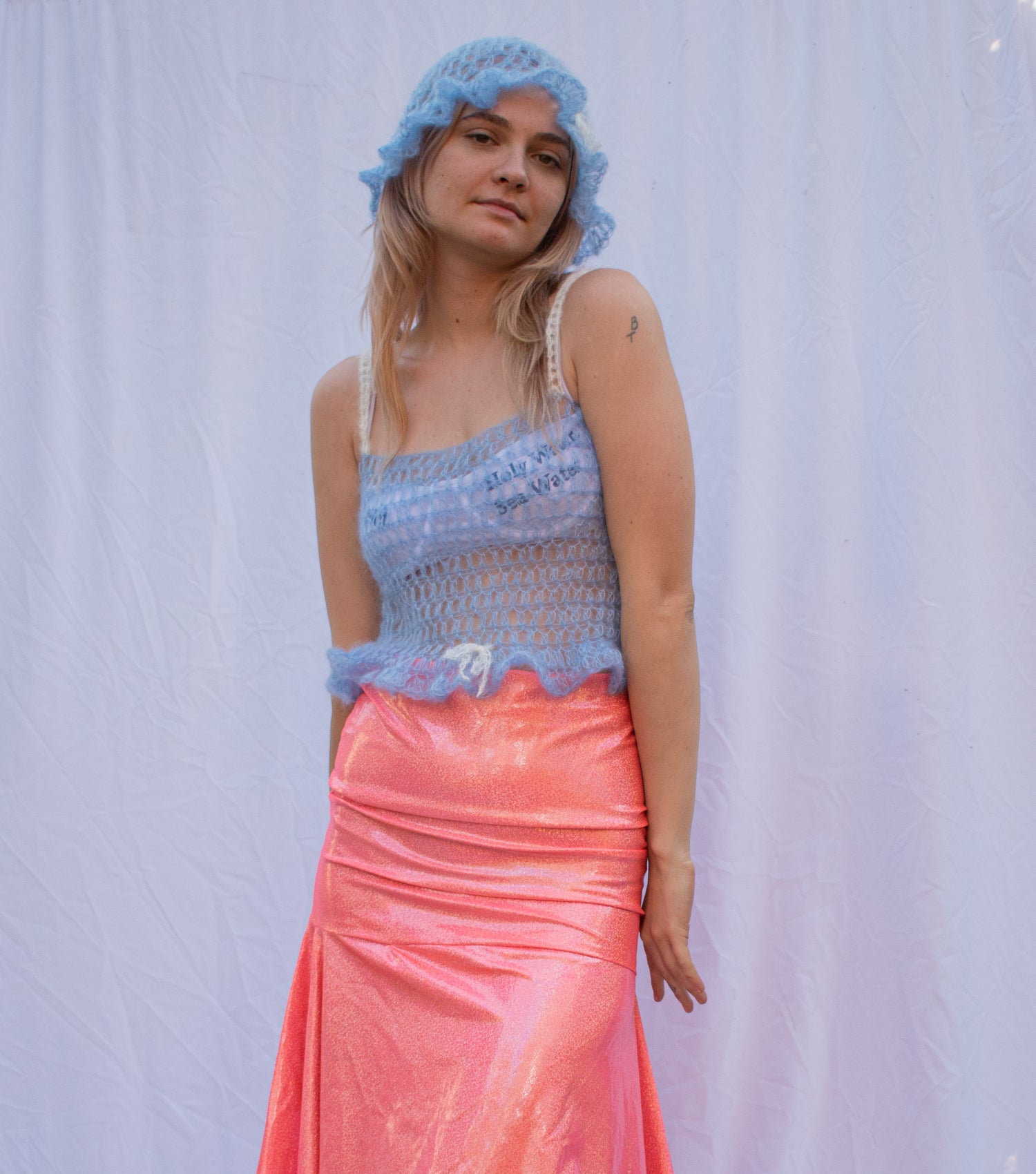 Kathleen, Shop Kathleen, Independent Designer, Crochet Top, Sustainable, Mohair Top, Los Angeles Boutique, Cat Randall Duffy, Crandall Duffy