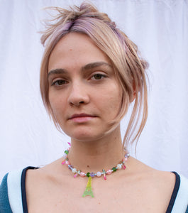emma pryde, choker, resin, glitter, handmade, los angeles boutique, kathleen, kathleen los angeles, gummie bear, necklace, pearls, freshwater pearls, baroque pearls, kathleen, kathleen los angeles, shop kathleen, kathleen la, crystal necklace, paris necklace, perfume necklace, eiffel tower necklace, french necklace