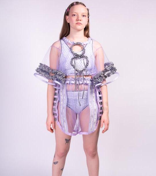 Meg Ruffle Sport Set
