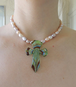 Janky Jewels, Kathleen, Los Angeles, Boutique, New York, Pearl Choker, Kathleen Los Angeles, Handmade, Freshwater pearls, charm necklace, pearl choker, Los Angeles Boutique