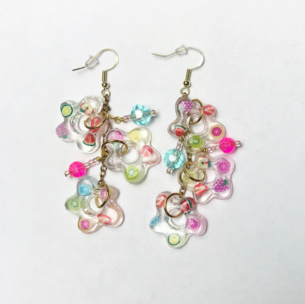 Joey Shares, Resin Earrings, Handmade, Los Angeles, Kathleen, Shop Kathleen