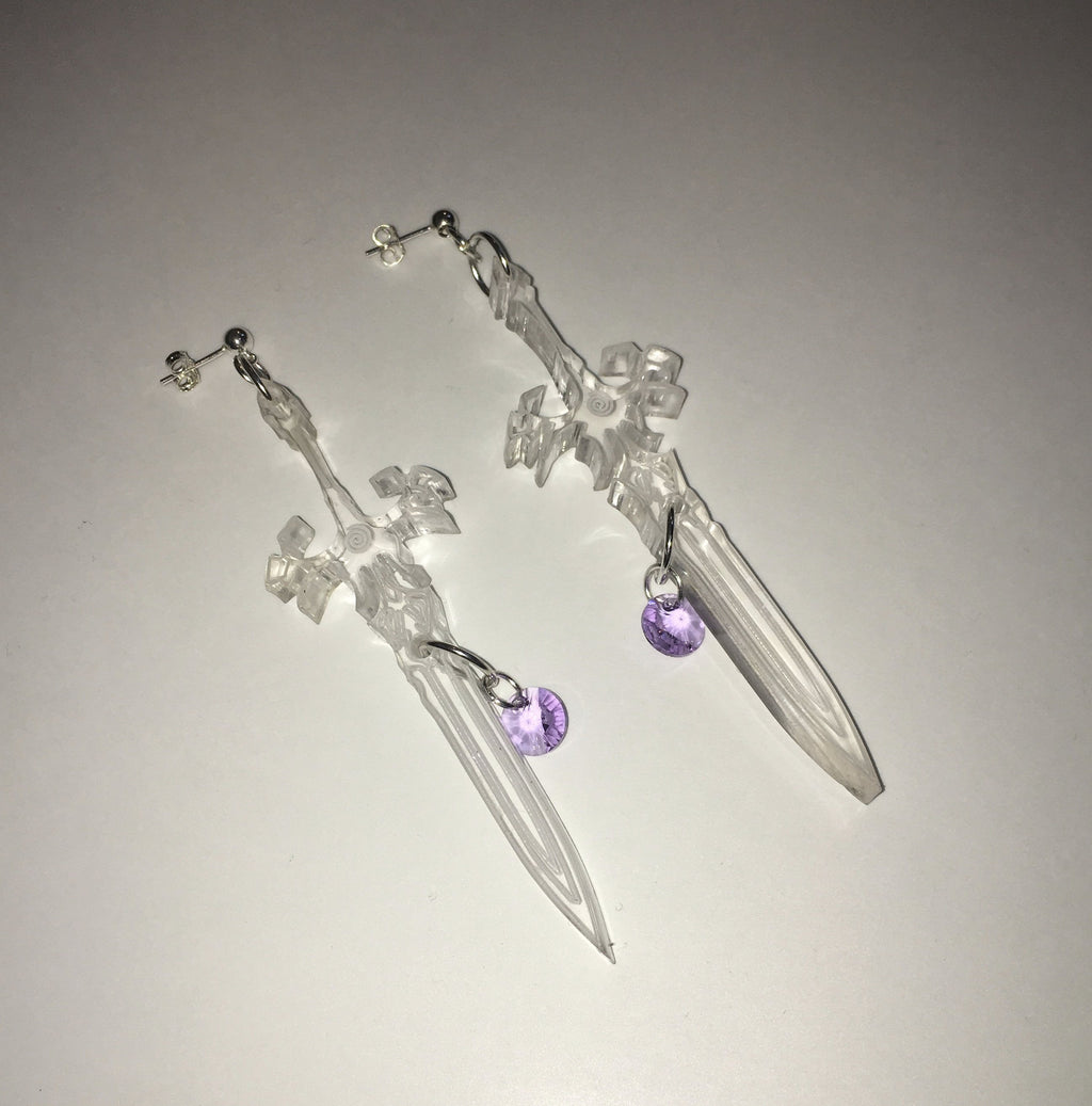 earrings, emma pryde, handmade, dagger, sword, shop kathleen, kathleen, los angeles