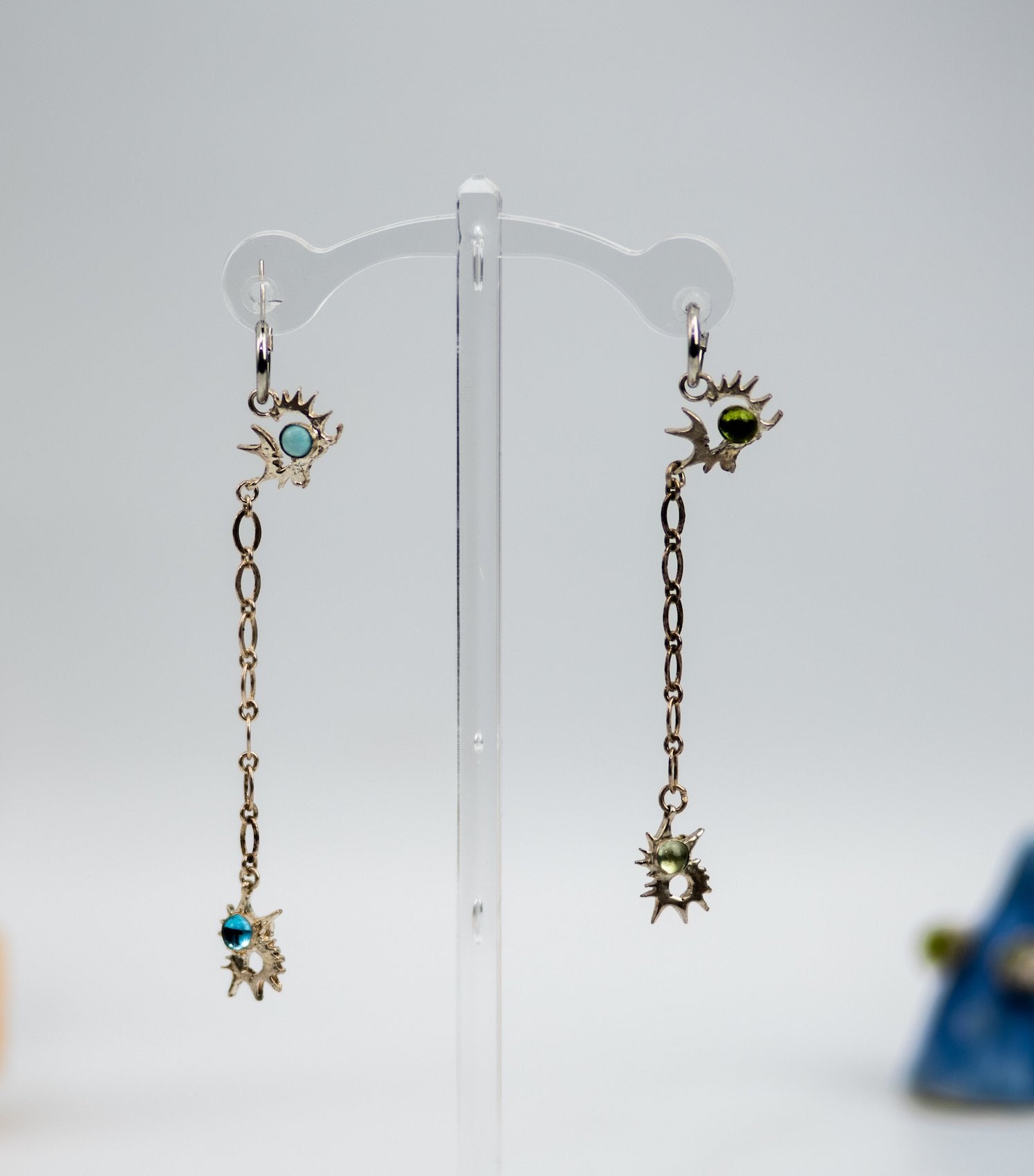 ebonny munro, jewelry, webdings earrings, sterling silver