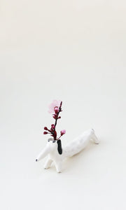 Petite Dog Vase