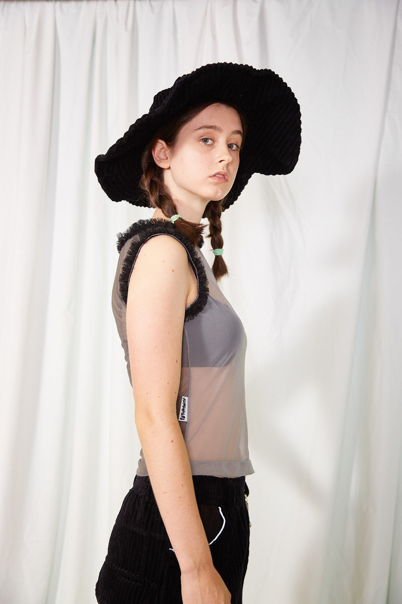 Corduroy Hat - Black