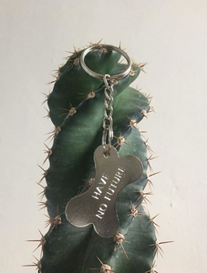 Arie Finch, Keychain, Dog Tag, Engraving, Kathleen, Shop Kathleen, Kathleen Los Angeles, Independent artist, Los Angeles Boutique