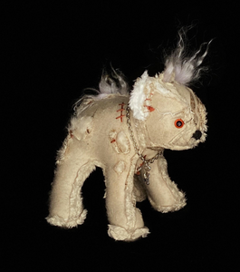Dean Hoy, Bears Who Care, London Artist, Independent Artist, Independent Designer, Soft Toys, Soft Sculptures, Soft Art, Handmade Toys, Teddy Bear, Kathleen, Kathleen Los Angeles. Los Angeles Boutique, Independent Boutique, Independent Fashion, Sustainable, Upcycled, Sustainable Toys, Sustainable Sculpture, Sustainable art, Upcycled Toys