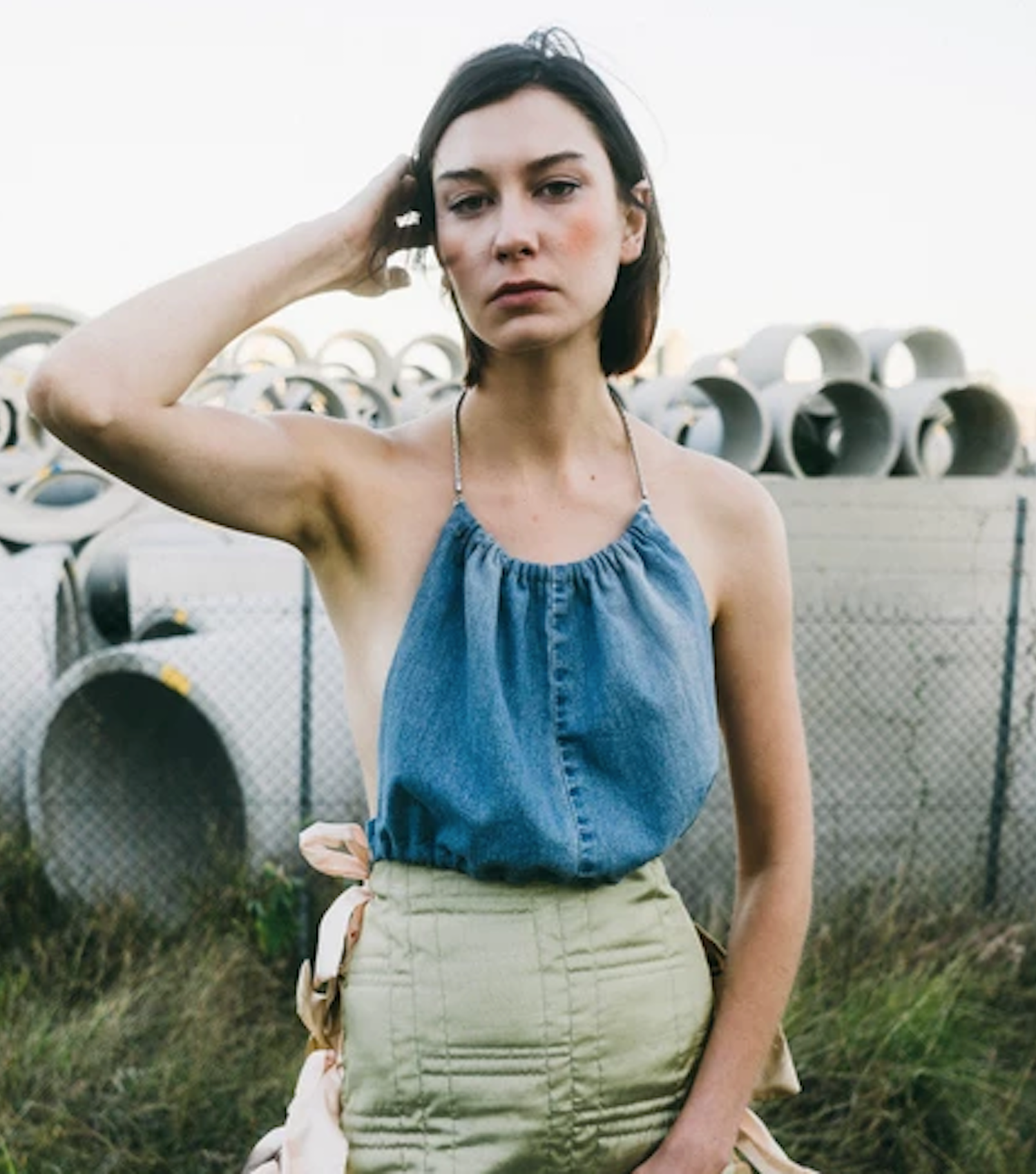 Denim Halter
