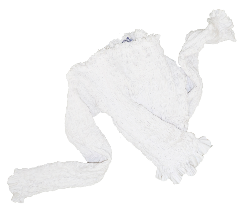 yulia kjellsson white elastic top, elastic, top, white, shop kathleen, kathleen, los angeles