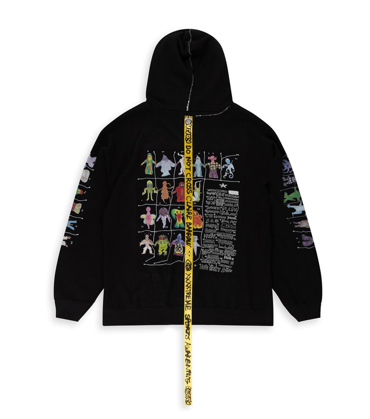 claire barrow, claire barrow extreme sports, encounter hoodie, claire barrow hoodie, aliens hoodierm cbxs401, kathleen, shop kathleen, euphoria, hbo, jules, hunter schafer