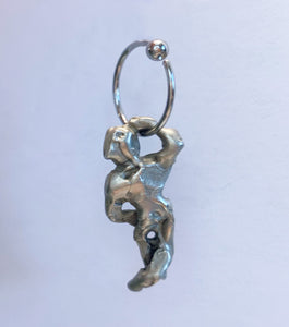 Kathleen, Shop Kathleen, Kathleen Los Angeles, Los Angeles boutique, independent boutique, independent fashion, independent jewelry, handmade jewelry, independent artist, independent designer, Brooklyn jewelry, Brooklyn jeweler, lost wax cast, wax cast earring, brass earring, brass hoop earring, Aquanaut earring, single hoop
