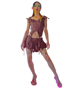 Tankini Skirt - Brown