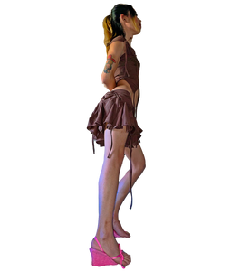 Tankini Skirt - Brown