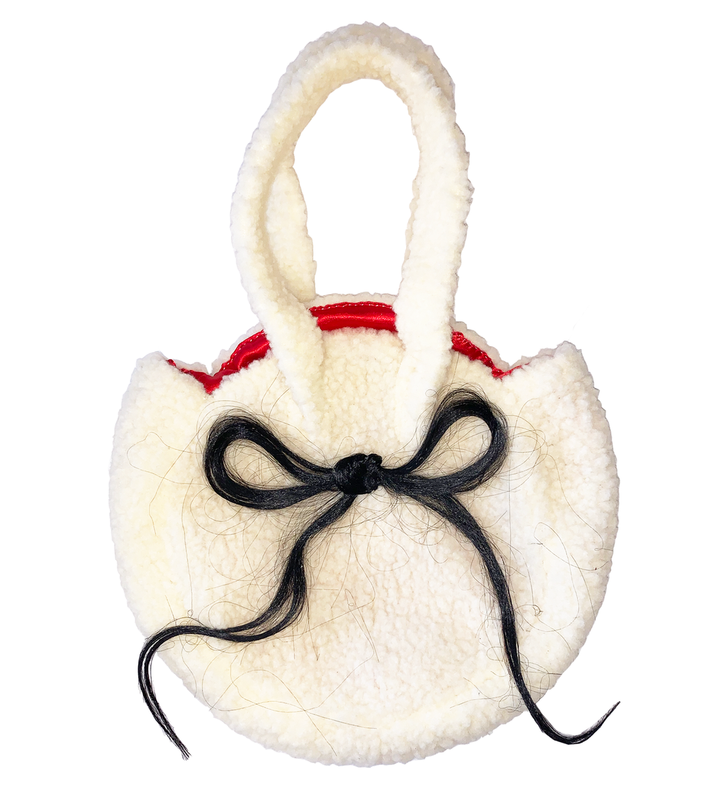 handmade jacket, Kathleen, Shop Kathleen, Kathleen los Angeles, Los Angeles fashion, small business, hurtence, made in London, london designer, upcycled, recycled, collage tote, collage purse, ethical handbag, furry handbag, fuzzy tote, sustainable purse, sustainable bag, ethical fashion, ribbon bag, tote bag, bow bag, sheepskin bag, faux fur bag, hair bag, hair purse, hair bow, patchwork purse, handsewn bag, wing patch, sheep purse