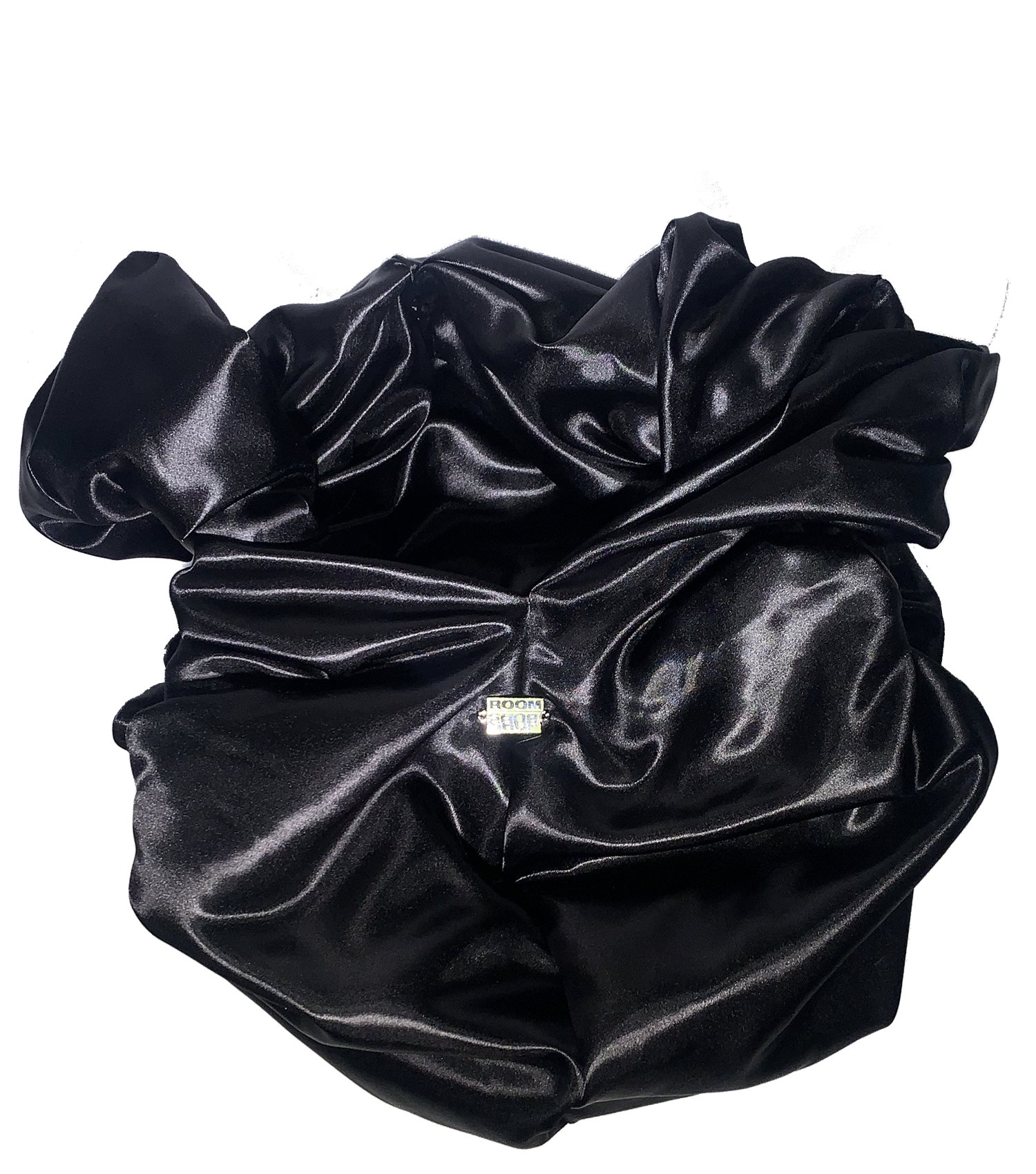 Satin Bounce Bag -Black