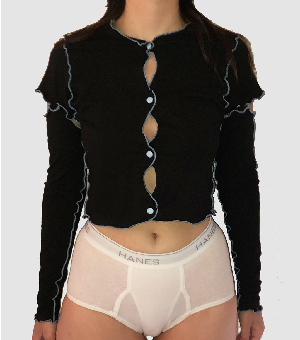 Merritt Meacham, Snap Top, Kathleen, Shop Kathleen, Los Angeles, Merritt Snap Top