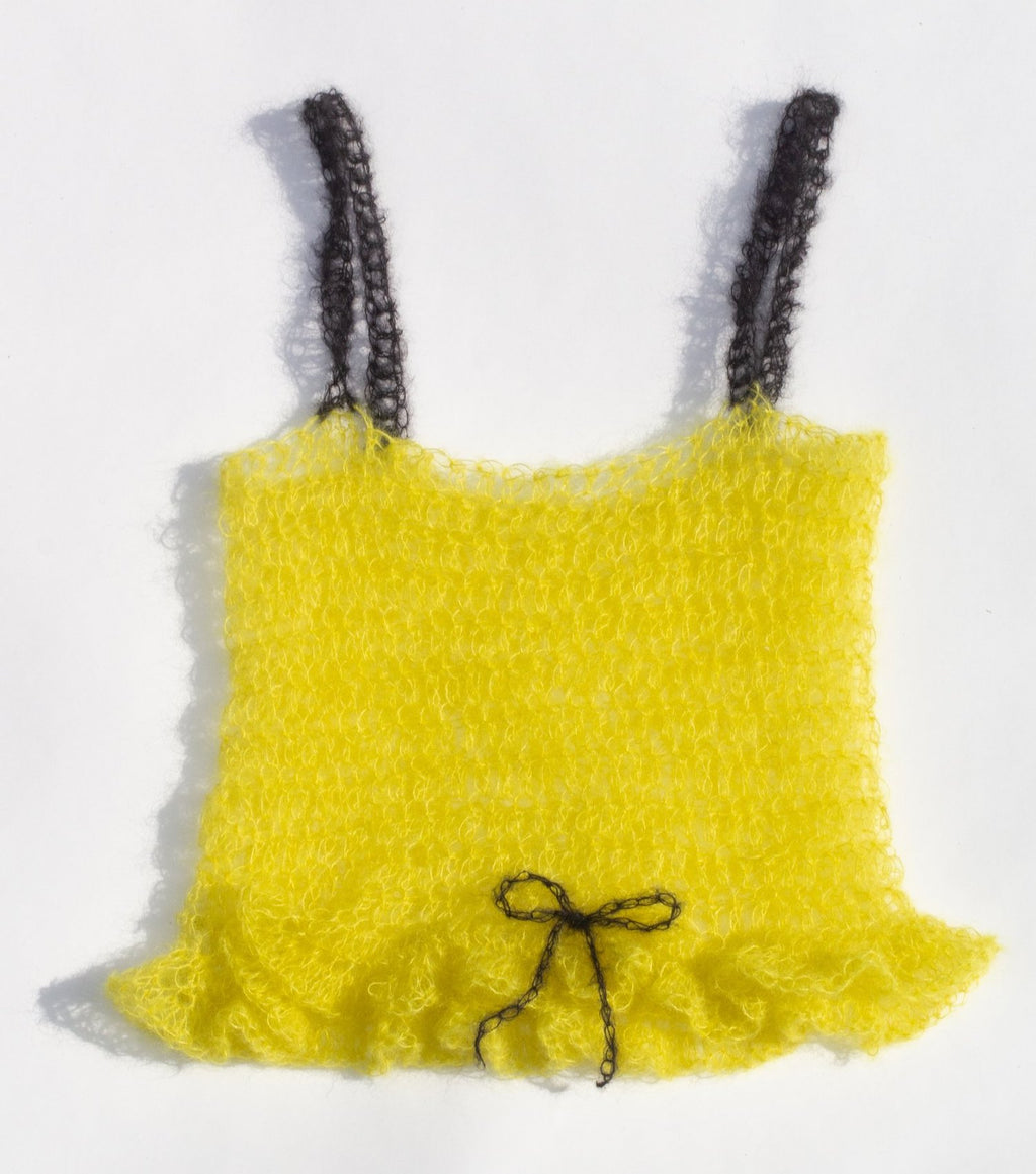 Kathleen, Shop Kathleen, Independent Designer, Crochet Top, Sustainable, Mohair Top, Los Angeles Boutique, Cat Randall Duffy, Crandall Duffy