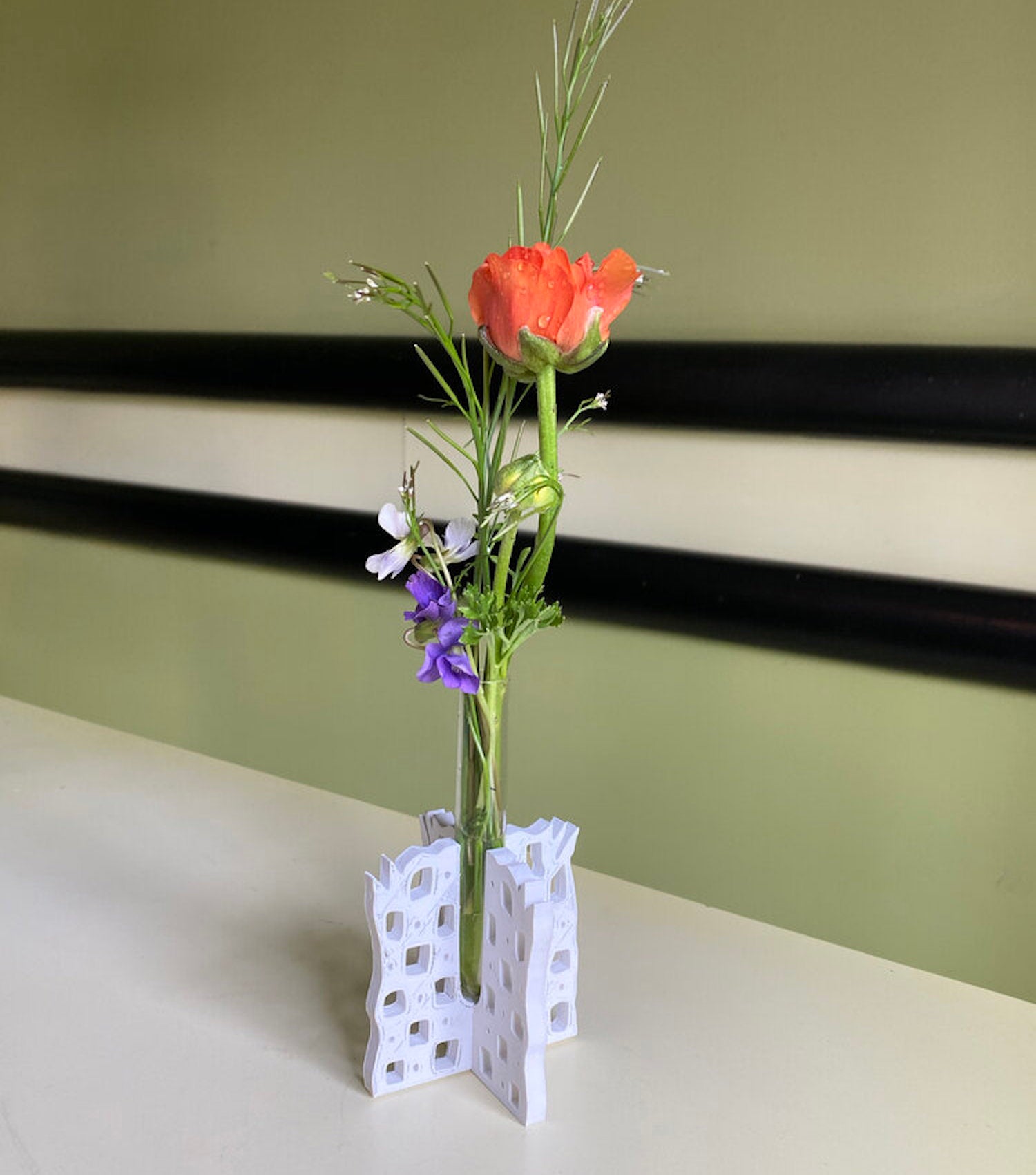 Kathleen, Shop Kathleen, Flower Arrangement, Florals, Dried Florals, Sustainably Foraged, Wretched Flowers, NYC, Independent Boutique, Los Angeles, Los Angeles Flowers, Vase, 3D Printed, Flower Vase