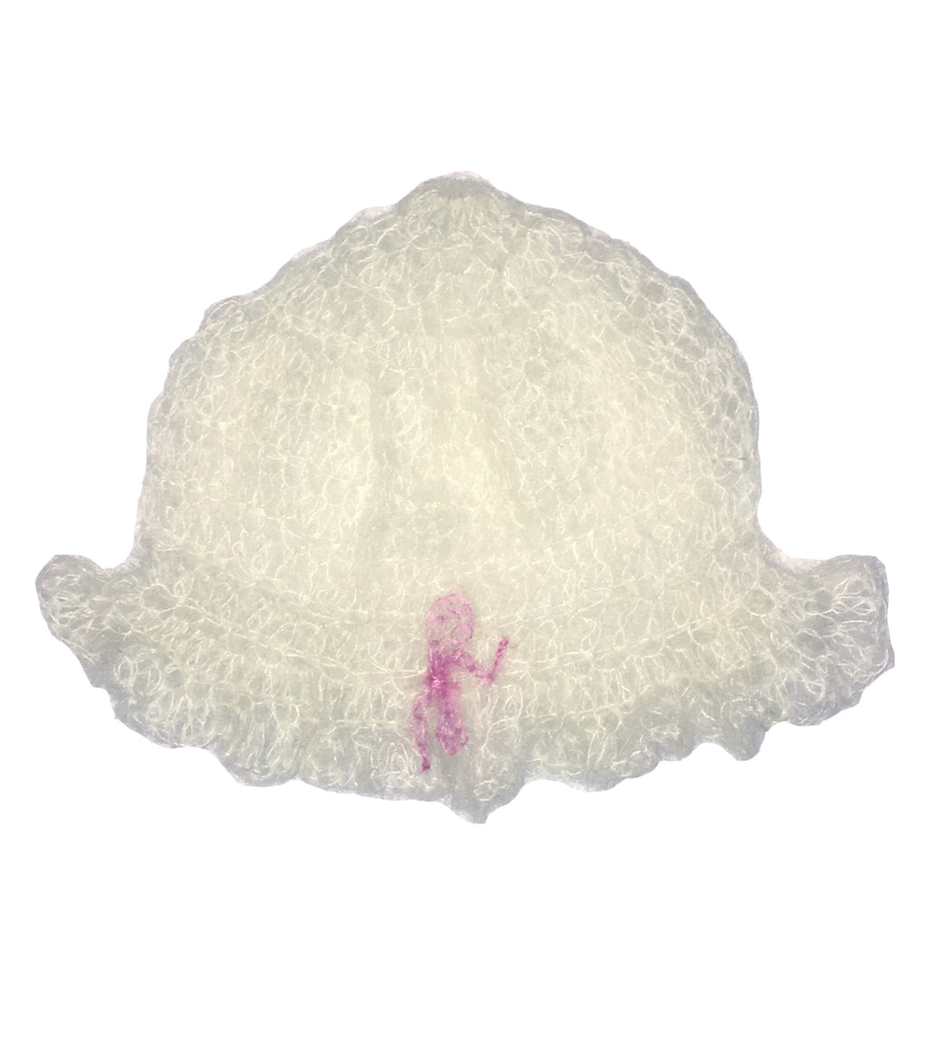 Kathleen, Shop Kathleen, Independent Designer, Crochet Hat, Sustainable, Mohair Hat, Los Angeles Boutique, Cat Randall Duffy, Crandall Duffy, Bucket hat, ruffle hat, bow hat