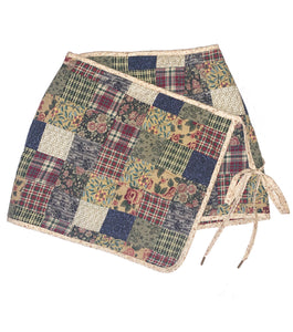 Montreal designer, independent fashion, independent designer, one of a kind, independent fashion, handmade fashion, plaid skirt, wrap skirt, kilt, wrap kilt, anime skirt, punk skirt, kathleen, kathleen los angeles, independent boutique, los angeles boutique, los angeles fashion, one of a kind, quilted skirt, upcycled skirt, patchwork skirt, LAUGH, laugh by lafaille, laughbyfaille, courtepointe skirt