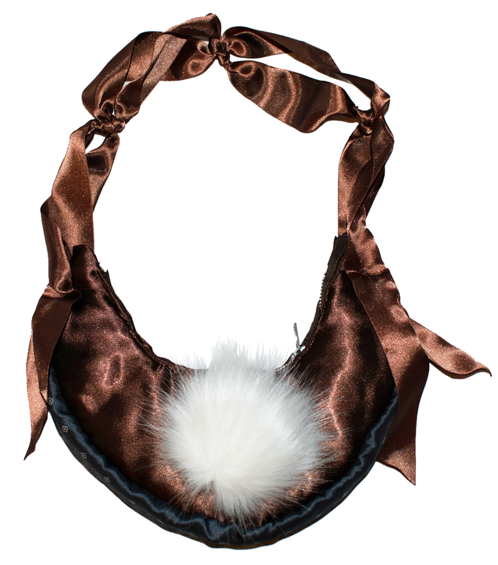 couerfluer, silk bag, satin bag, upcycled bag, mini bag, fur bag, faux fur bunny, silk bag, baguette bag, kathleen, kathleen los angeles, shop kathleen, shop kathleen, independent designer, one of a kind, ribbon bag