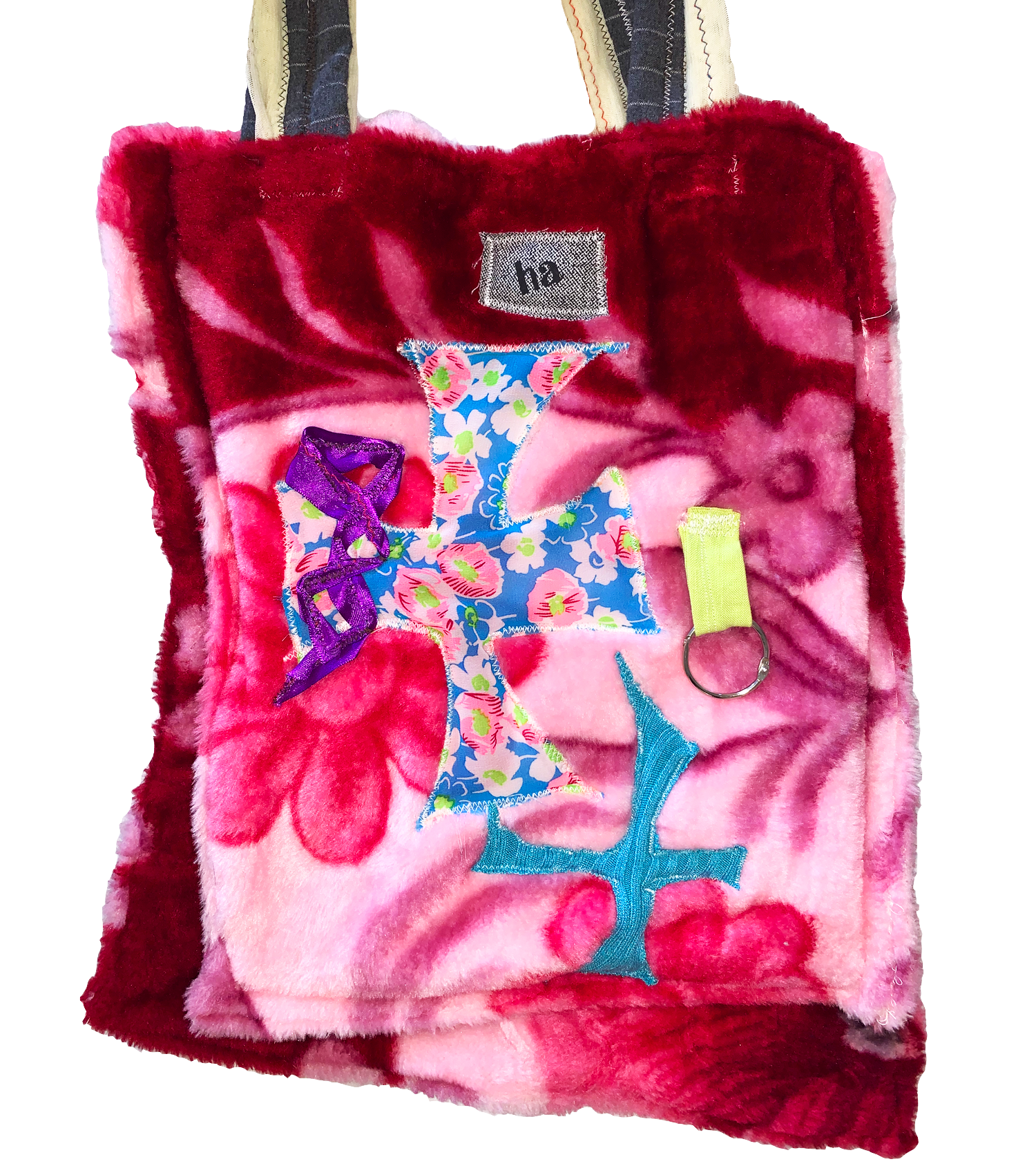 independent designer, independent boutique, handmade, independent fashion, handmade jacket, Kathleen, Shop Kathleen, Kathleen los Angeles, Los Angeles fashion, small business, l.liaxs, made in Australia, Australian designer,  upcycled, recycled, collage tote, collage purse, ethical handbag, furry handbag, fuzzy tote, diaspora, sustainable purse, sustainable bag, ethical fashion, ribbon bag, cross bag, flower bag, corset bag, sweater bag, patchwork purse, Stephanie liakos, keychain bag, handsewn bag