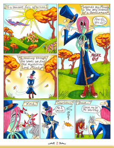 coco paluck, kathleen, shop kathleen, tobangus, independent artist, independent zine, indie comic, corpse star cycle, spooky, emo, small comic, fashion comic, fairy tale comic, fantasy comic, gothic fairy tale