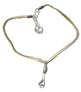 smallanimal, smallanimalmgmt, Los Angeles, Boutique, Pearl Choker, Kathleen Los Angeles, heart choker, goth choker, layered choker, polymer bead choker, silver choker, stone choker, quartz choker, pierced choker, printed jewelry, handmade beads,Kathleen, Shop Kathleen, kathleen los angeles, upcycled necklace, sustainable jewelry, Chicago jewelry, charm necklace, small business, small batch jewelry, glass jewelry, glass choker, glass pendant, leather choker, leather glass jewelry