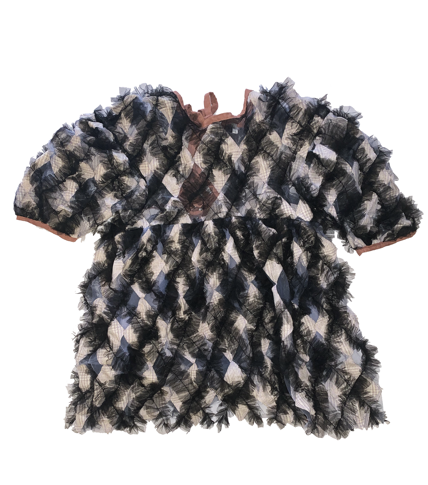 Meg Beck, Kathleen Los Angeles, Kathleen, Independent boutique, independent fashion, independent designer, handmade, one of a kind, upcycled, recycled fashipon, sustainable fashion, patchwork dress quilted dress, pink dress, seam dress, valentines dress,bow dress, puffy dress, puff sleeve, square neck dress, diy dress, hand sewn dress, contrast dress, checker dress, tulle dress, harlequin dress, diamond dress, poofy dress, puff dress