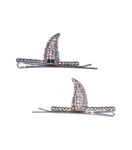 kathleen, shop kathleen, kathleen los angeles, ebonny munroe, devil hair clips, pave hair pins, rhinestone hairlcips, silver rhinestone hairclips, los angeles designer, austarlian designer